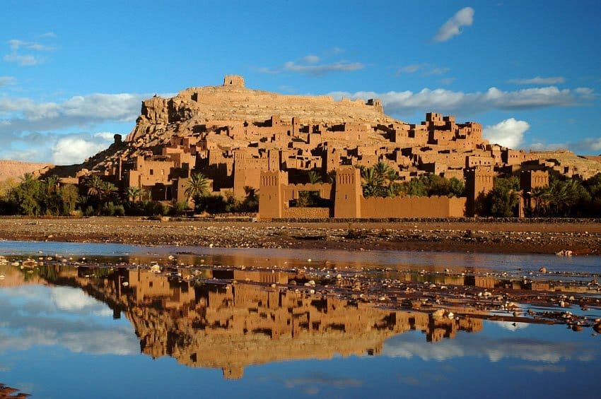 kasbah river and palms 1 2