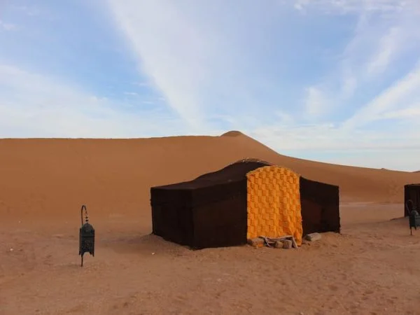 tent desert camp morocco 600x450