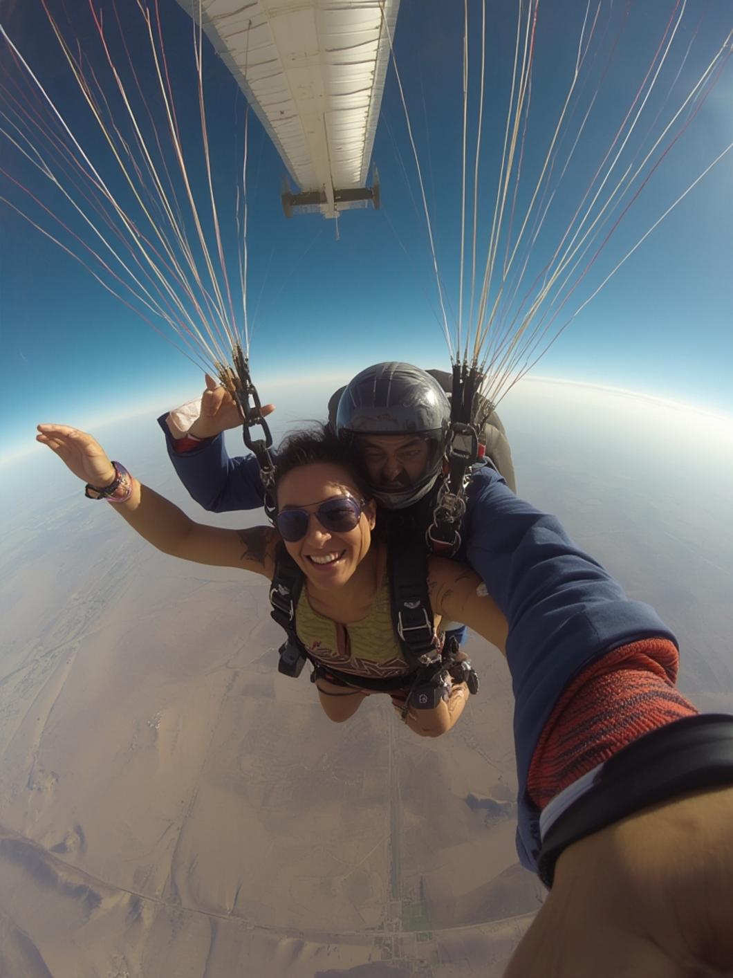 can you get married while skydiving