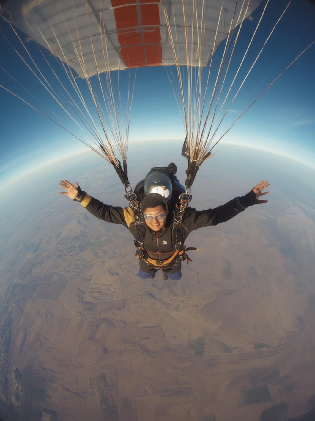 can you get married while skydiving