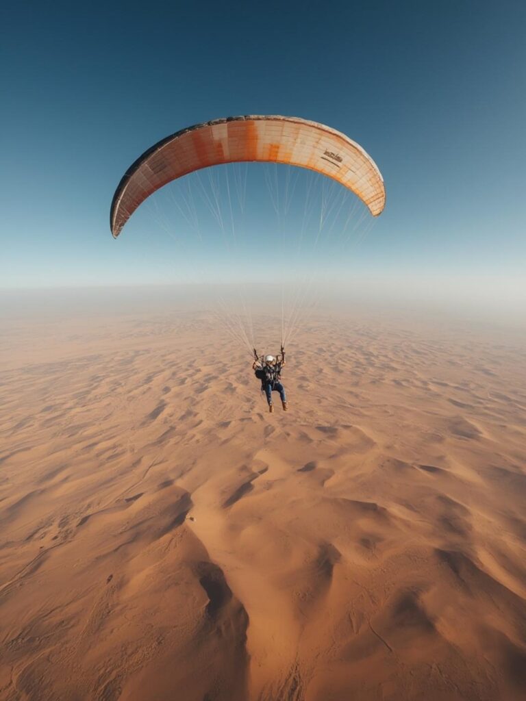 can you skydive in Agafay Desert